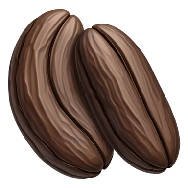 two tonka beans sticker