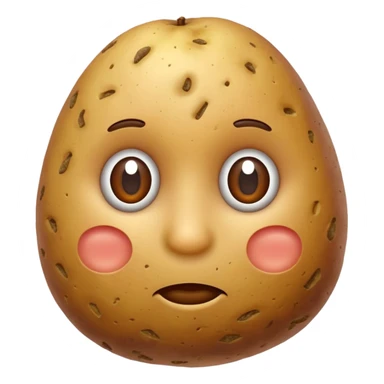 plain potato sticker