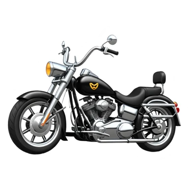 Tandem axle motorcycle  sticker