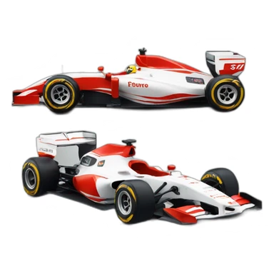 Formule 1 voiture sticker