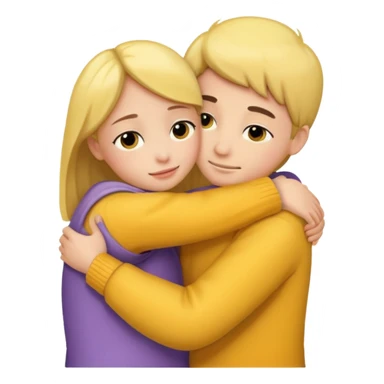 Hug sticker