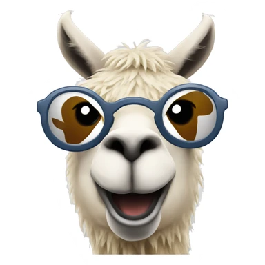 drunk llama beer sticker