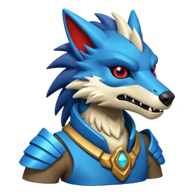 Grem2-Gremz-Protogen-Primagen-Sergal-fusion sticker