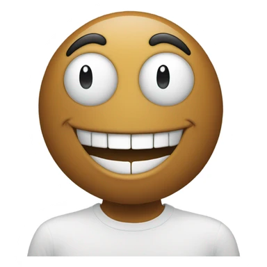 Walmart logo of silly face  sticker