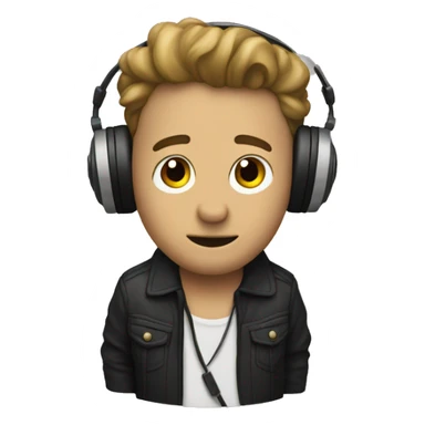 Vinyl recording  sticker