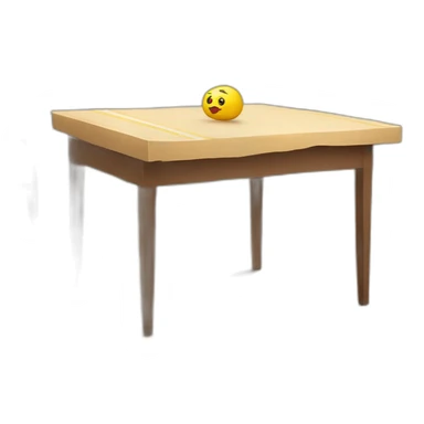 Point qui tape sur la table sticker