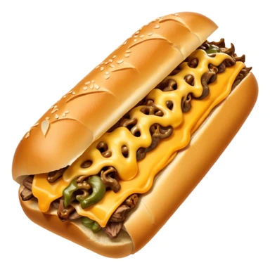 cheesesteak sticker
