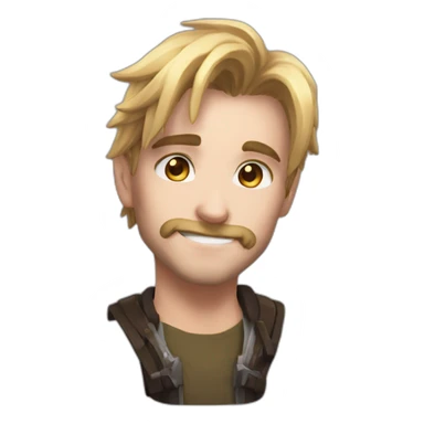 viego from league of legends sticker