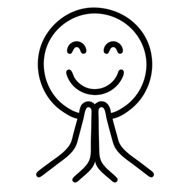 Uber-inspired thank you emoji, minimal, uses Uber's signature black, white, and green, clean lines sticker