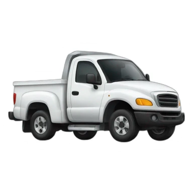 Open-sided light truck sticker