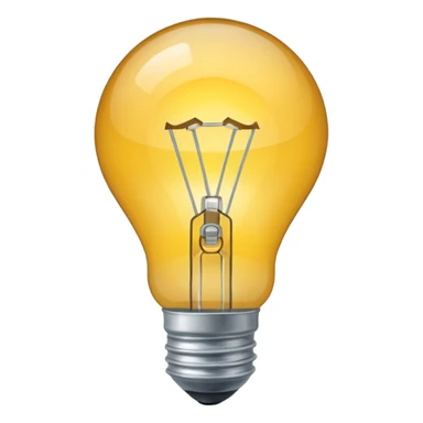 Bombilla apagada  sticker