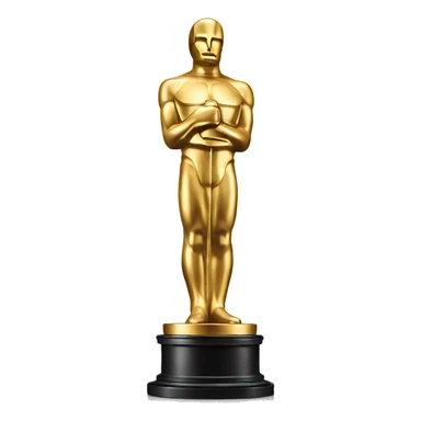 Oscar statue sticker