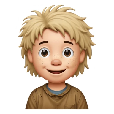 Pig-Pen from the comic strip Peanuts sticker