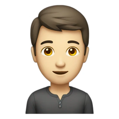 "Iso" You might consider an emoji that resembles a slim character with an isometric look, giving an impression of slimness and modernity. sticker