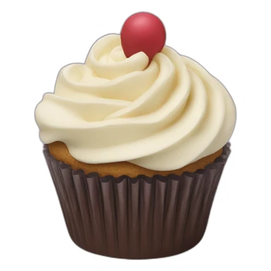flourish cupcake sticker