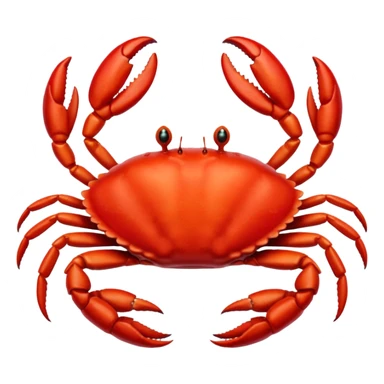 Cangrejo dando las gracias sticker