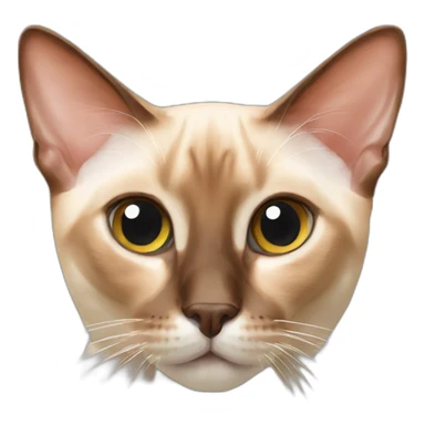 Red point siamese sticker