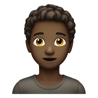 human boy  12 years dark bron eyes straight hair  little witte skin sticker