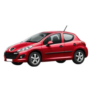 Peugeot 207  sticker