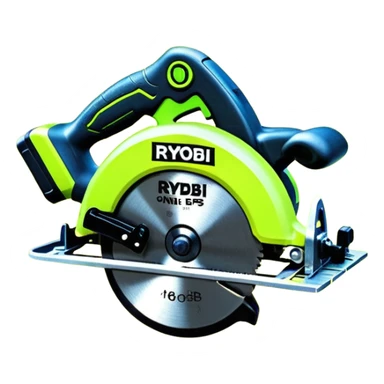 RYOBI ONE+ HP 18V Brushless Cordless 7-1/4 in. Circular Saw (Tool Only) PBLCS300B emoji style  sticker