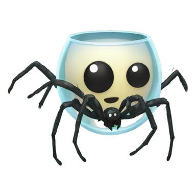 Spider under a Glas  sticker