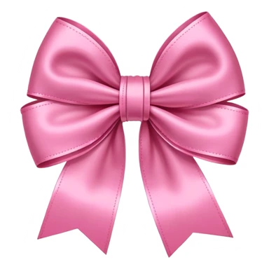pink bow sticker