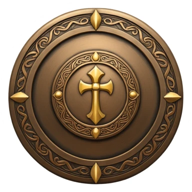 norse god shield sticker