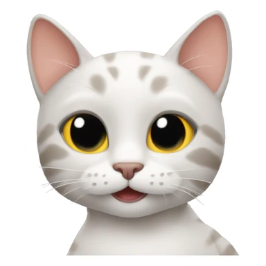 cat taking selfie sticker