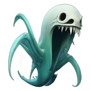 reaper leviathan Subnautica sticker