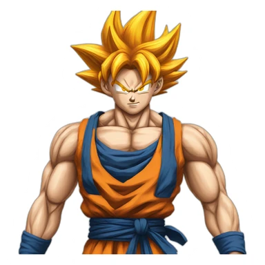 goku super saiyan blue sticker
