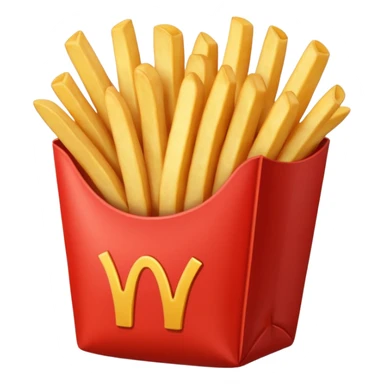 Put fries in who bag sticker