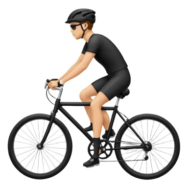 human cycle icon sticker
