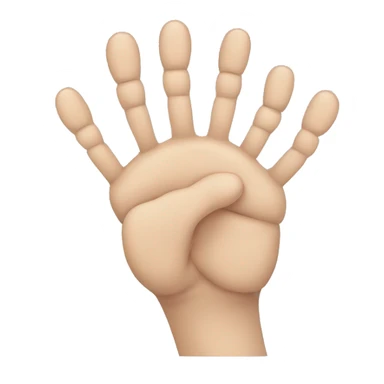 Foot with 10 fingers sticker