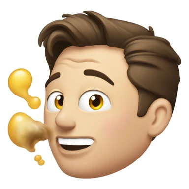 Elon musk farting  sticker