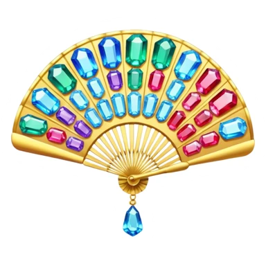 gem fan with ggem accessories sticker
