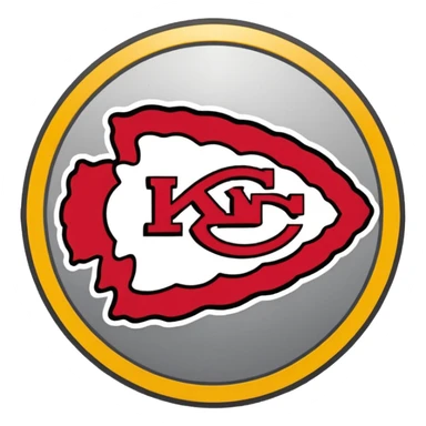 Chiefs nfl logo sticker