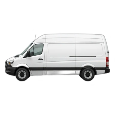 Sprinter van sticker