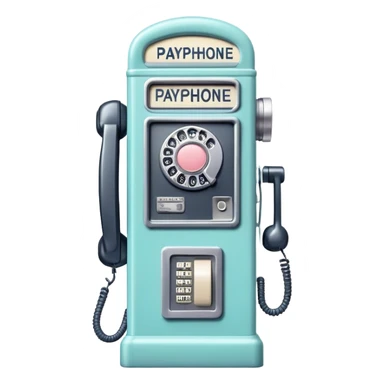 pastel london payphone sticker