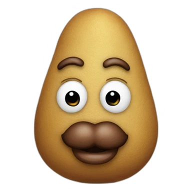 Mr. Potato Head sticker