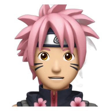 sakura naruto sticker