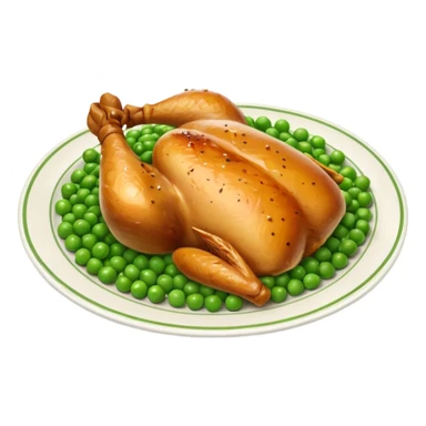 chicken peas  sticker