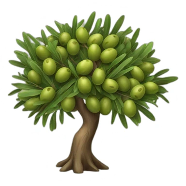 olive tree sticker