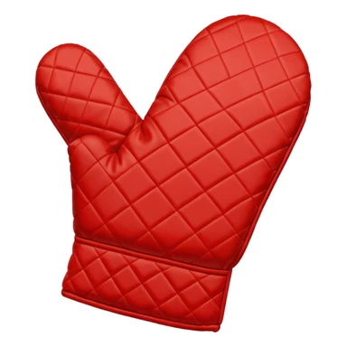 A baking mitten sticker