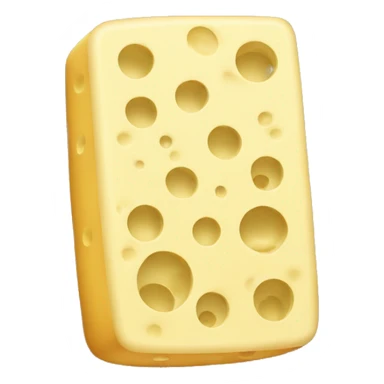 swiss cheese phone sticker