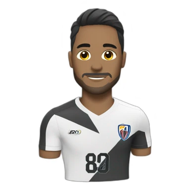 jugador de futbol de Colo-Colo sticker