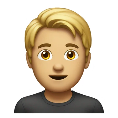 someone asking himsel sticker