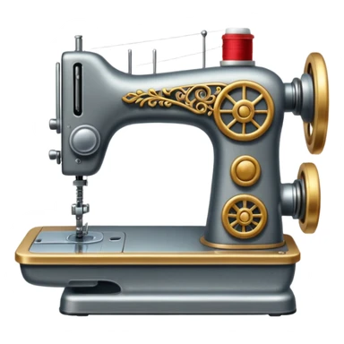 sewing machine sticker