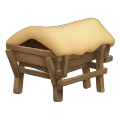 Manger une pomme bleu sticker