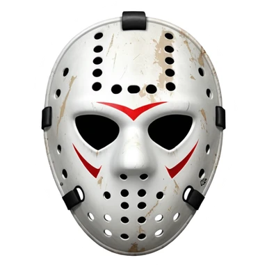 hockey mask sticker