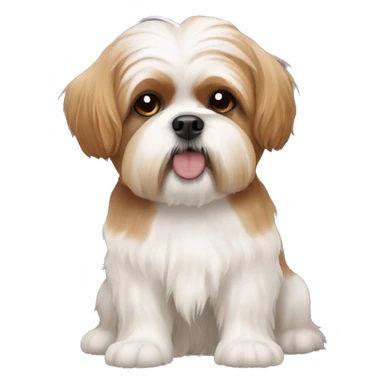 One shih tzu one cavapoo sticker